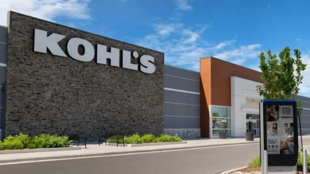 Kohl's Sales Slip Despite Turnaround Efforts