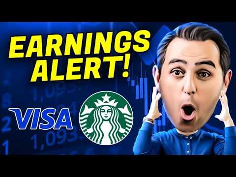 EM Reacts to Starbucks and Visa Stock Earnings | $SBUX $V thumbnail