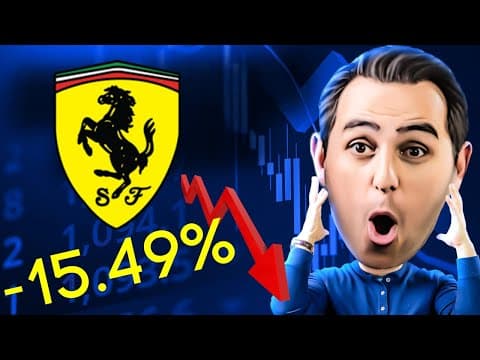 Ferrari Just Crashed 15%... What the Heck Happened?! video thumbnail