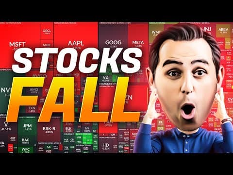 The Stock Market Fell BIG Today! (Here's Why) video thumbnail