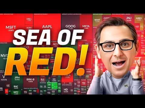 The Stock Market is Falling Again Right Now! thumbnail