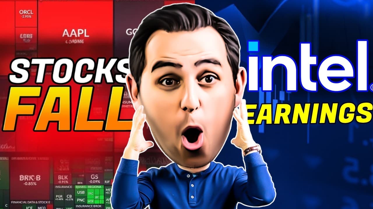 The Stock Market Is Crashing — And Intel Stock Just Reported Earnings thumbnail