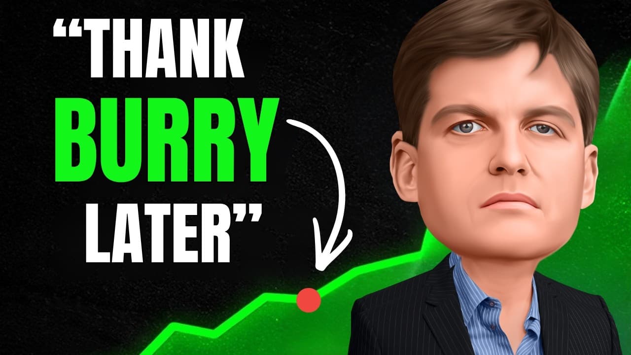 Every Stock Michael Burry Is Buying Right Now! (3 Major Moves) thumbnail